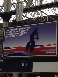 BAE Systems, they're down with cyclists too